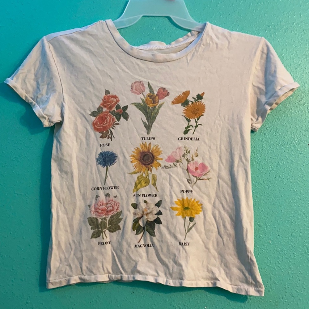 different types of flowers top